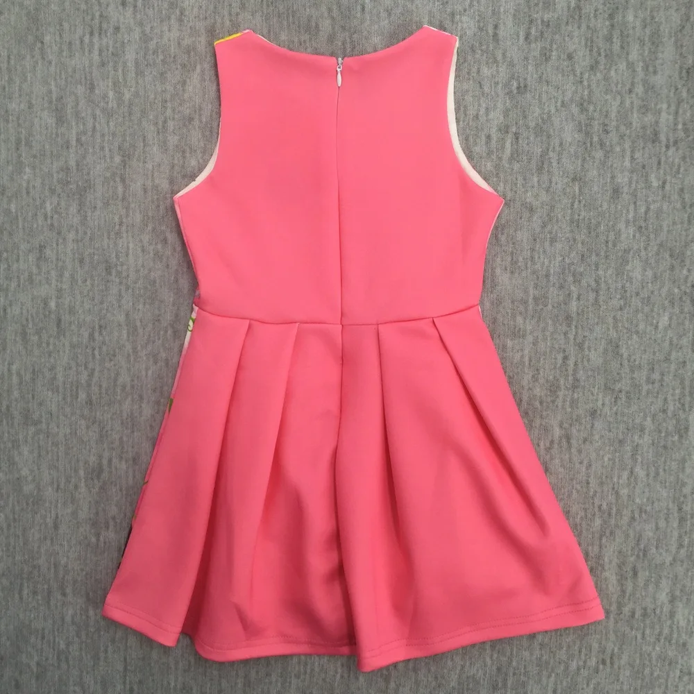 3 Bibihou 2017 designer kids Girls Clothing Dresses Printing Moana Teenagers Dress Summer Sleeveless Christmas Carnival Costumes