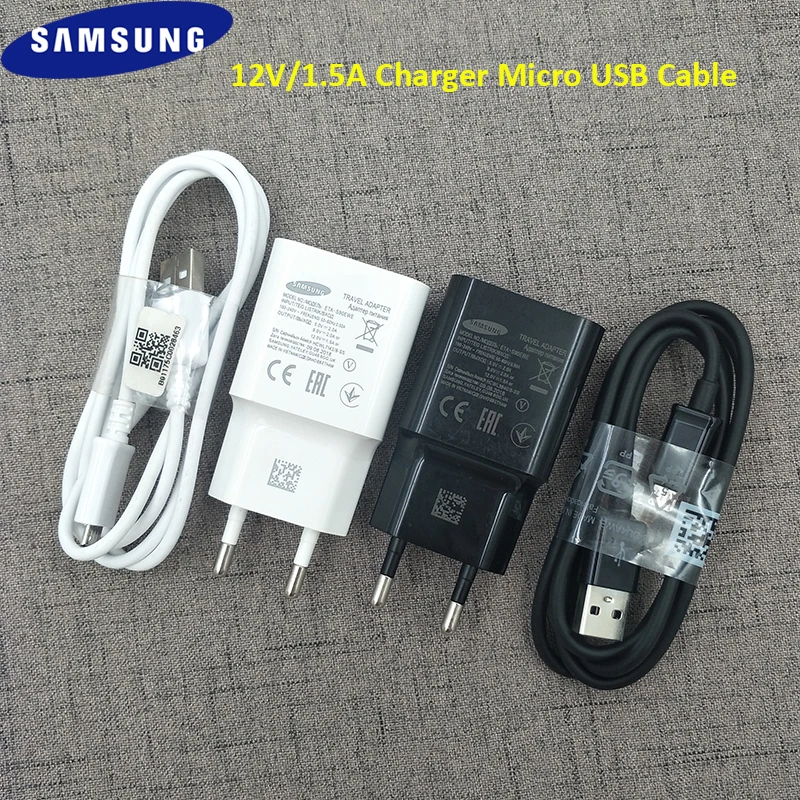 Original Samsung A80 A70 12V/1.5A Charger Type C Micro USB Cable For Galaxy S10 S9 S8 Plus S7 S6 Edge Note 4 5 7 8 9 A50 A8S A9S
Original Samsung A80 A70 12V/1.5A Charger Type C Micro USB Cable For Galaxy S10 S9 S8 Plus S7 S6 Edge Note 4 5 7 8 9 A50 A8S A9S
