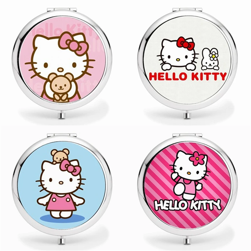 1PCS Hello Kitty Metal Makeup Mirror Mini Folding Portable Magnifying Pocket Kid Women Cosmetic Clear Glass Beauty Make Up Cute
1PCS Hello Kitty Metal Makeup Mirror Mini Folding Portable Magnifying Pocket Kid Women Cosmetic Clear Glass Beauty Make Up Cute