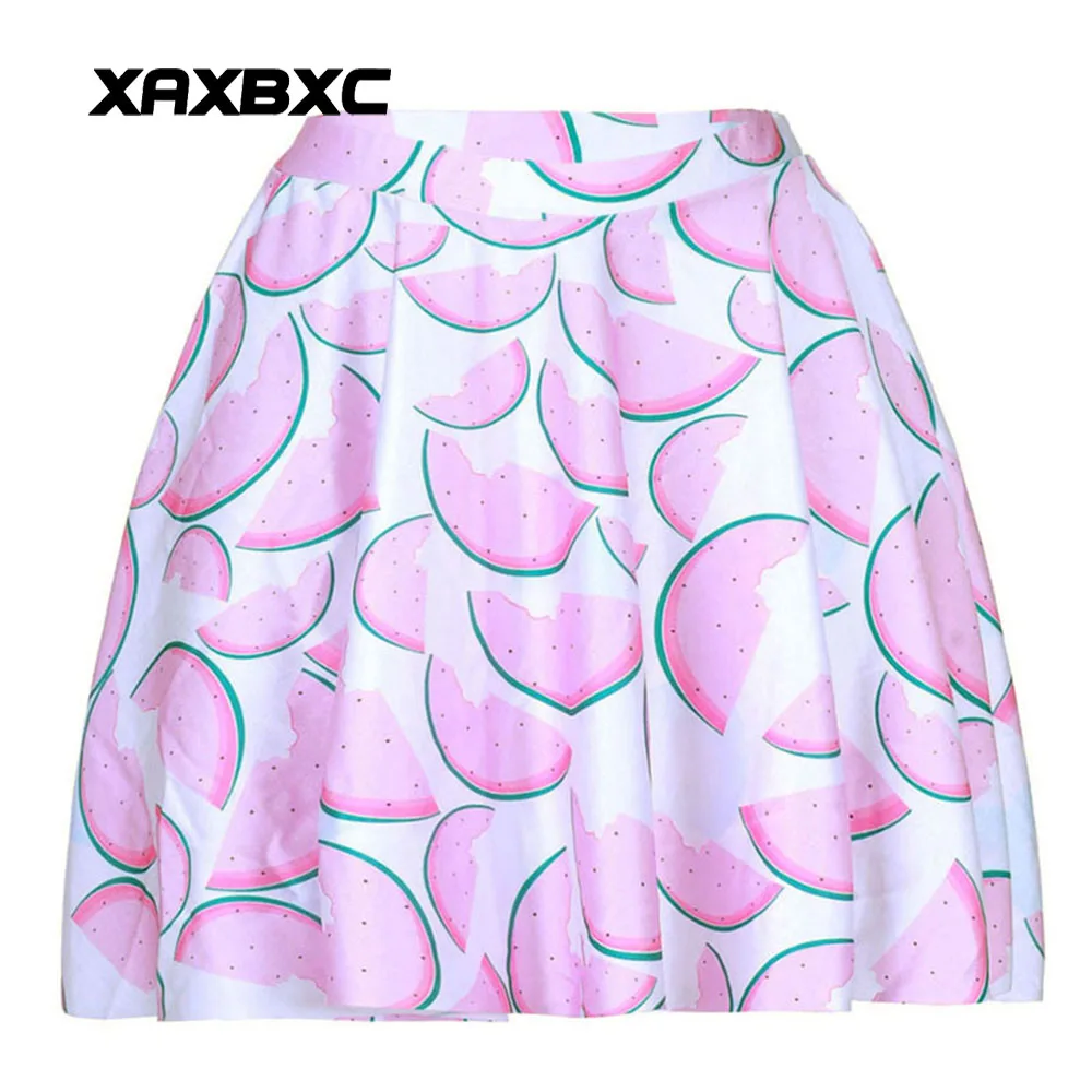 NEW 1008 Summer Sexy Girl Fruit Watermelon Cool Printed Cheering Squad Tutu Skater Women Mini Pleated Skirt Plus Size
NEW 1008 Summer Sexy Girl Fruit Watermelon Cool Printed Cheering Squad Tutu Skater Women Mini Pleated Skirt Plus Size