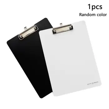 1pc High Quality A4 Writing Clipboard Simple Style White Black Carpetas Para Documentos Document Paper Holder File Folders
1pc High Quality A4 Writing Clipboard Simple Style White Black Carpetas Para Documentos Document Paper Holder File Folders