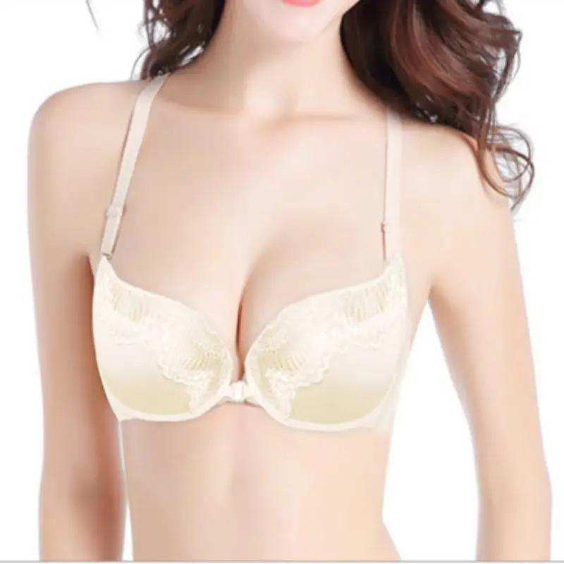Women Sexy Push Up Bra Sleeveless Free Backless Sexy Lace Padded Fashion Solid Color Front Closure Lace Racer Back Bra
Women Sexy Push Up Bra Sleeveless Free Backless Sexy Lace Padded Fashion Solid Color Front Closure Lace Racer Back Bra