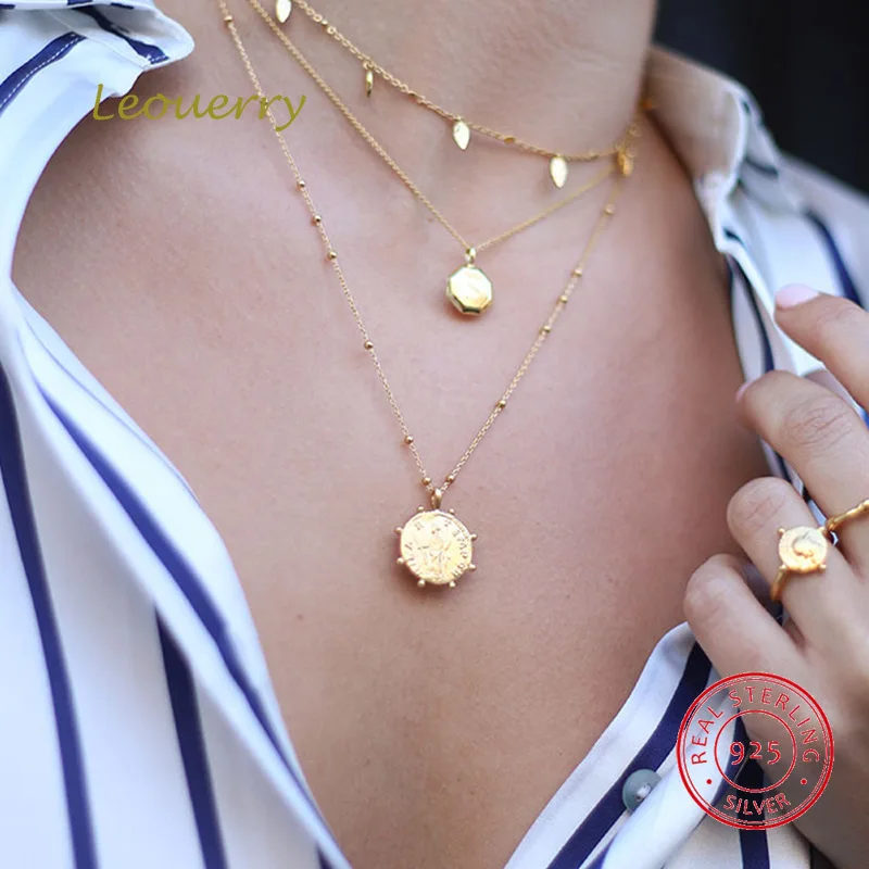 Leouerry 925 Sterling Silver Goddess Athena Emboss Round Pendant Necklace Vintage Necklace for Women Jewelry Gift
Leouerry 925 Sterling Silver Goddess Athena Emboss Round Pendant Necklace Vintage Necklace for Women Jewelry Gift