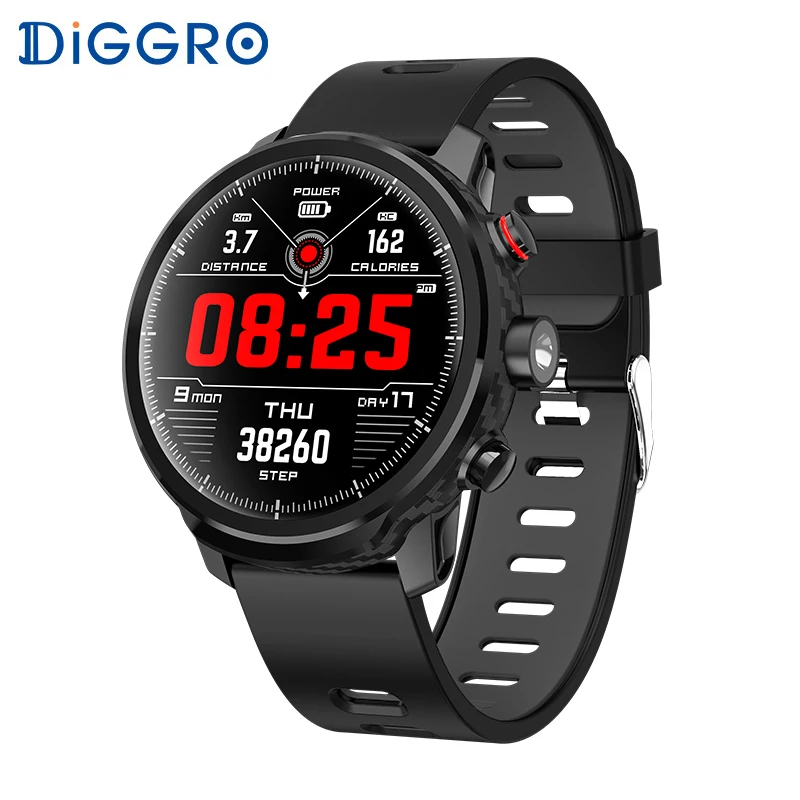 Diggro L5 Smart Watch IP68 Waterproof Heart Rate Fitness Tracker Message Call Reminder Weather Multiple Sport Smartwatch
Diggro L5 Smart Watch IP68 Waterproof Heart Rate Fitness Tracker Message Call Reminder Weather Multiple Sport Smartwatch