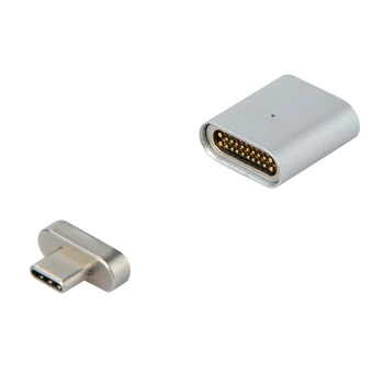 New 20 PIN Type C Magnetic Adapter For Macbook Pro MateBook Fast Charging TYPE-C Port Laptop Magnet USB-C Data Cable Adapter
New 20 PIN Type C Magnetic Adapter For Macbook Pro MateBook Fast Charging TYPE-C Port Laptop Magnet USB-C Data Cable Adapter