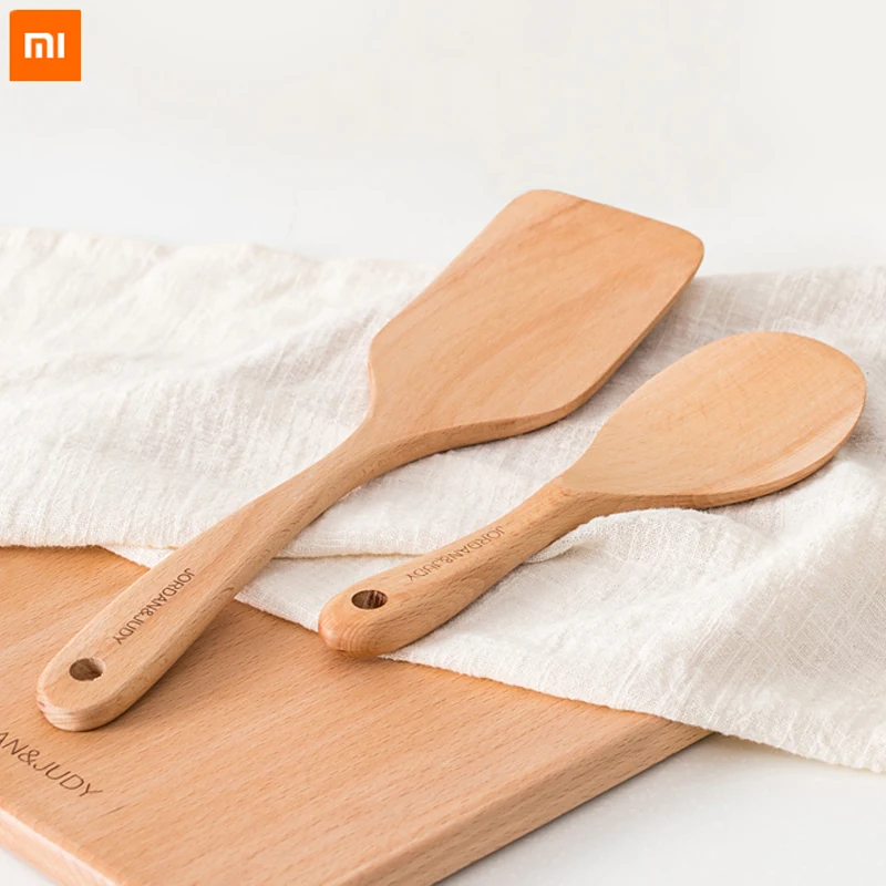 original xiaomi Wooden rice spoon non-stick pan no paint no wax fried kitchen utensils Natural Beech Anti-corrosion and pest
original xiaomi Wooden rice spoon non-stick pan no paint no wax fried kitchen utensils Natural Beech Anti-corrosion and pest