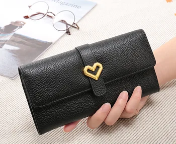 Y021 New Fashion lady Purse solid color litchi print Wallet woman Card Bag Top Layer Cowhide Leather Ladies Wallets & Holders
Y021 New Fashion lady Purse solid color litchi print Wallet woman Card Bag Top Layer Cowhide Leather Ladies Wallets & Holders