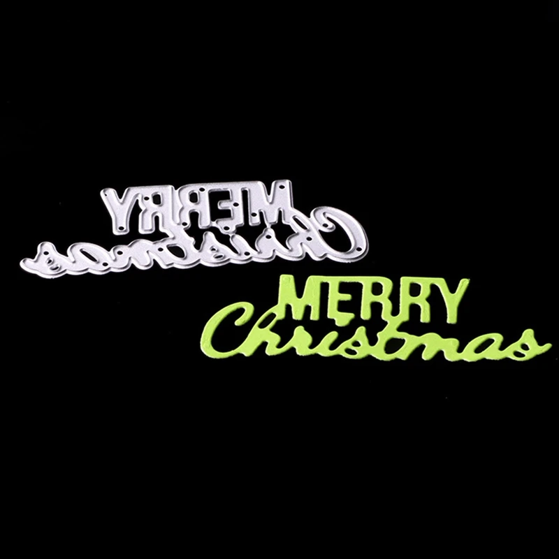 Merry Christmas Words Metal Cutting Dies Stencil for DIY Scrapbooking Photo Album Embossing Paper Cards Making Decorative Crafts
Merry Christmas Words Metal Cutting Dies Stencil for DIY Scrapbooking Photo Album Embossing Paper Cards Making Decorative Crafts