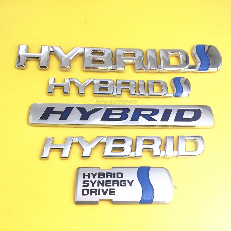10pcs/lot HYBRID Car Sticker Emblem logo car styling 3D abs Electroplated surface Badge for camry car Decorative Accessories
10pcs/lot HYBRID Car Sticker Emblem logo car styling 3D abs Electroplated surface Badge for camry car Decorative Accessories