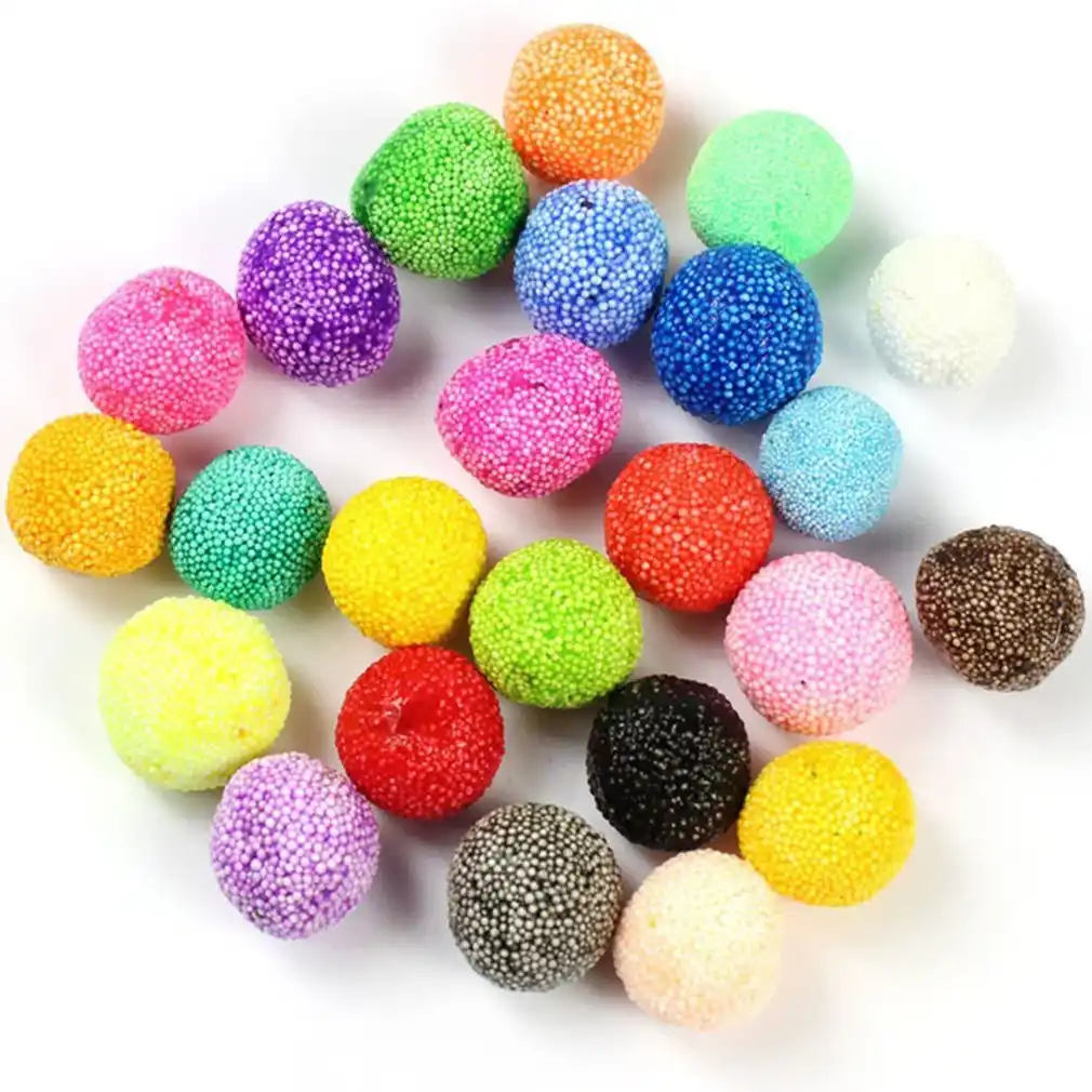 fluffy floam slime anti-stress toy diy snowflake modeling clay