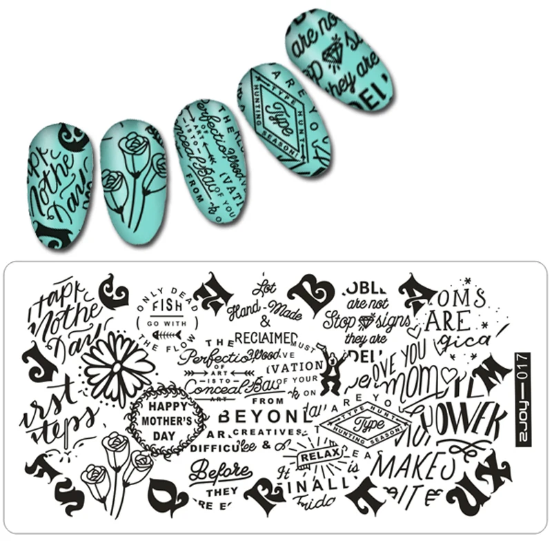 New Rectangle 12.5*6.5cm Nail Stamping Plates Letter Plant Image 3D DIY Pattern Plate DIY Nail Stamping Template
New Rectangle 12.5*6.5cm Nail Stamping Plates Letter Plant Image 3D DIY Pattern Plate DIY Nail Stamping Template