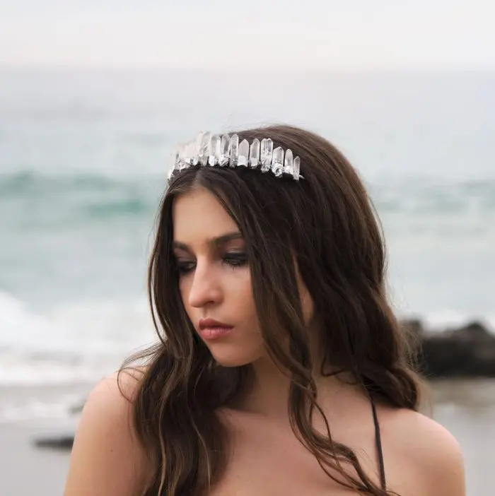 Silver Raw Quartz Crown 2019 Spring Summer New Trends Forecast
