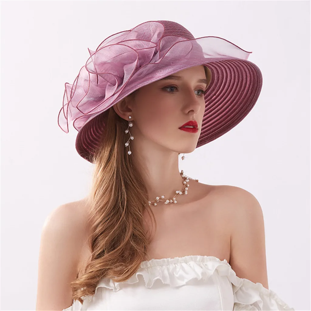 Party Wedding Hat Women's Organza Church Kentucky Derby Fascinator Bridal Tea Party Wedding Hat Modis #CE25
Party Wedding Hat Women's Organza Church Kentucky Derby Fascinator Bridal Tea Party Wedding Hat Modis #CE25