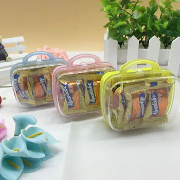Europe Type Vintage Suitcase Shape Candy Storage Box Wedding Favor Plastic Box Sugar Sweet Package Container 100pcs/lot
Europe Type Vintage Suitcase Shape Candy Storage Box Wedding Favor Plastic Box Sugar Sweet Package Container 100pcs/lot