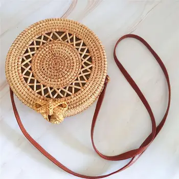 Hand-woven Circular Hollow Sand Beach Bag Retro Woven Bags Household Storage Shopping Carry Small Backpack
Hand-woven Circular Hollow Sand Beach Bag Retro Woven Bags Household Storage Shopping Carry Small Backpack