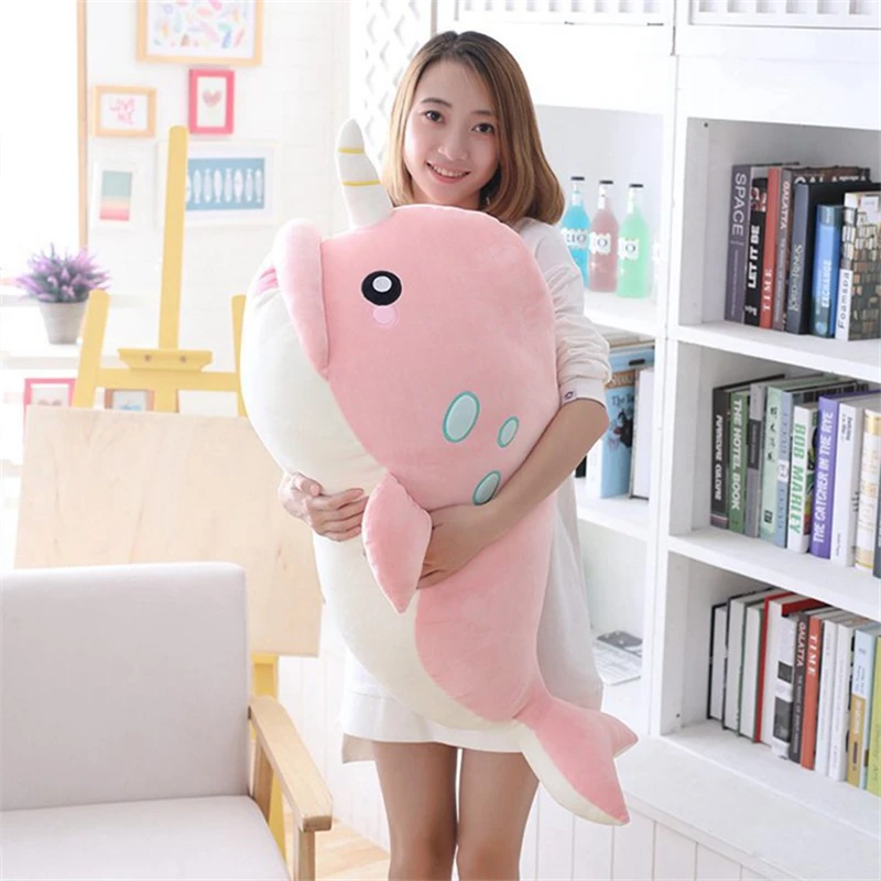 95cm Plush Toy Pillow Appease Big Size Funny Soft Cute Whale Cushion Gift Toys for children Playmate Marine Animals Stuffed Doll
95cm Plush Toy Pillow Appease Big Size Funny Soft Cute Whale Cushion Gift Toys for children Playmate Marine Animals Stuffed Doll