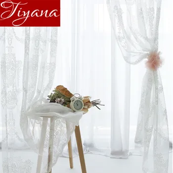 Jacquard White Curtains Lace Sheer Voile Curtains Window Living Room Tulle Curtain Bedroom Geometric Fabrics Rideaux X268 #30
Jacquard White Curtains Lace Sheer Voile Curtains Window Living Room Tulle Curtain Bedroom Geometric Fabrics Rideaux X268 #30