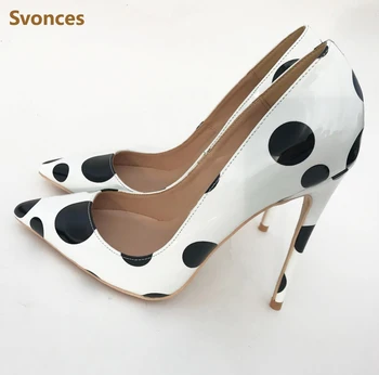 Fashion Black Circle High Heeled Pumps For Woman Sexy Shining Stiletto Runway Shoes Dressing Party Women Sandals Large Size 43
Fashion Black Circle High Heeled Pumps For Woman Sexy Shining Stiletto Runway Shoes Dressing Party Women Sandals Large Size 43