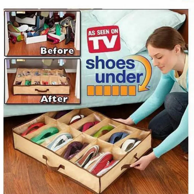 Brand New Style 12 Pocket Under Bed Shoe Arrangement Box Container Storage Organizer Holder lw0226523
Brand New Style 12 Pocket Under Bed Shoe Arrangement Box Container Storage Organizer Holder lw0226523