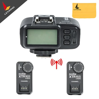 2x Godox XTR-16S Wireless 2.4G Power Control Flash Receivers + X1T-N TTL Wireless Transmitter For V850 V860C V860N Flash
2x Godox XTR-16S Wireless 2.4G Power Control Flash Receivers + X1T-N TTL Wireless Transmitter For V850 V860C V860N Flash