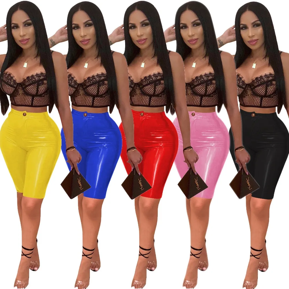 2019 Europe and the United States new fashion sexy women's new leather pants high waist elastic PU leather pants
2019 Europe and the United States new fashion sexy women's new leather pants high waist elastic PU leather pants