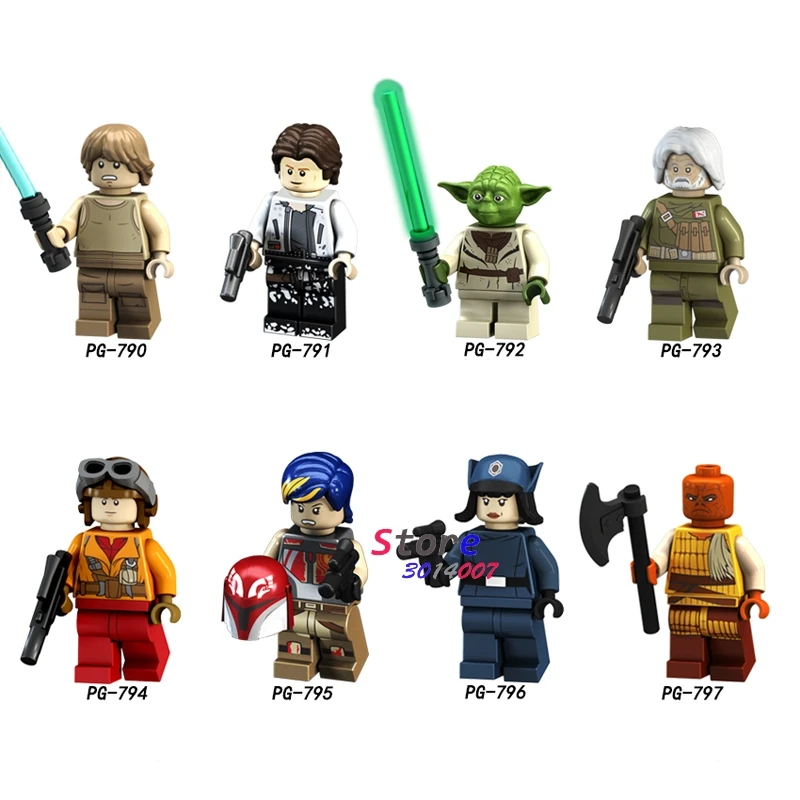 Single Han Solo Luke Skywalker Rebel Pilots Sabine Wren Yoda Special Offer building block toys for children
Single Han Solo Luke Skywalker Rebel Pilots Sabine Wren Yoda Special Offer building block toys for children