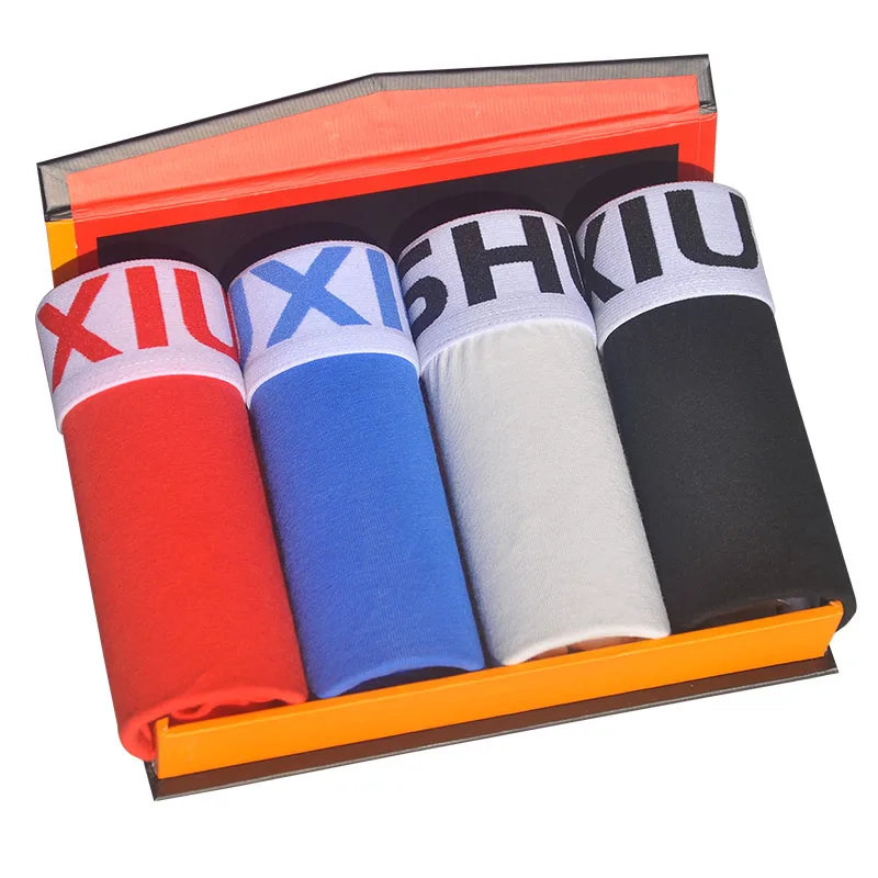 DEWVKV 2019 Sexy Men Boxer Soft Breathable Underwear Male Comfortable Solid Panties Underpants Homme For Men high quality 
DEWVKV 2019 Sexy Men Boxer Soft Breathable Underwear Male Comfortable Solid Panties Underpants Homme For Men high quality