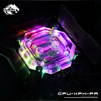 Bykski CPU-XPH-PA. RBW CPU Water Block, RBW Lightings syetem, Compatible with AURA, For Lga775/115x/2011/771 
Bykski CPU-XPH-PA. RBW CPU Water Block, RBW Lightings syetem, Compatible with AURA, For Lga775/115x/2011/771
