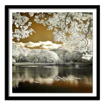 Diamond winter scenery lake Full round DIY Diamond Embroidery Cross Stitch Rhinestone Handicraft 5D diamond painting Art
Diamond winter scenery lake Full round DIY Diamond Embroidery Cross Stitch Rhinestone Handicraft 5D diamond painting Art