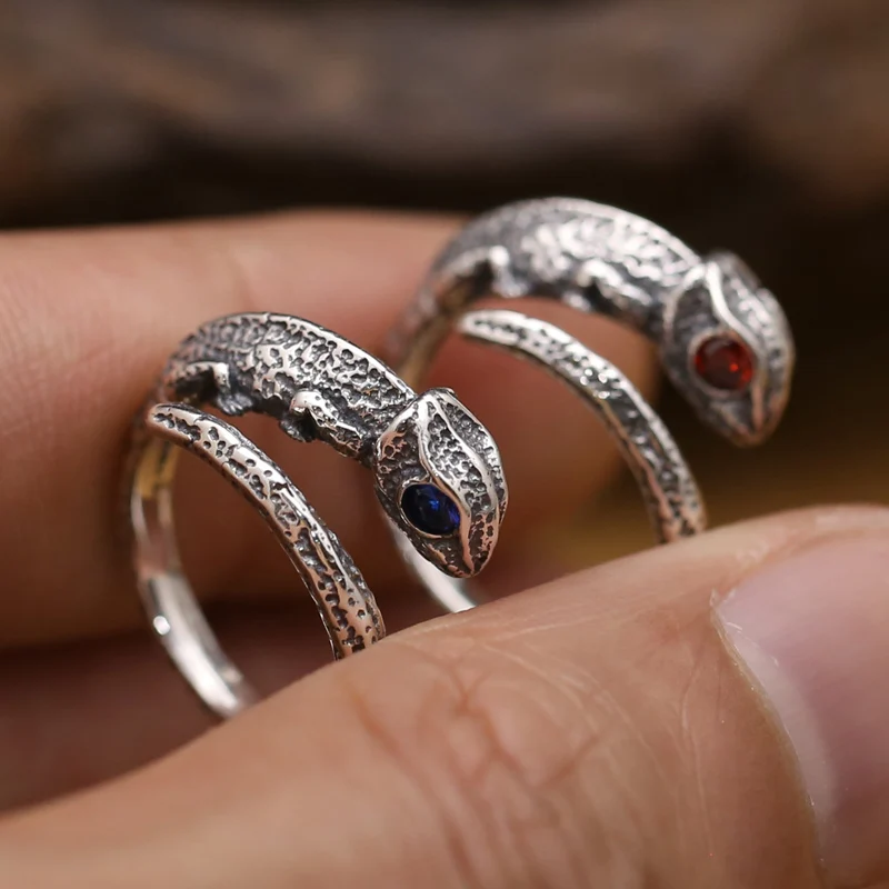 Handmade 925 Silver Chameleon Ring Vintage Sterling Silver Adjustable Ring Thai Silver Unisex Ring
Handmade 925 Silver Chameleon Ring Vintage Sterling Silver Adjustable Ring Thai Silver Unisex Ring