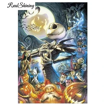 REALSHINING 5D Mosaic Diy Diamond Embroidery Nightmare before christmas Square Paste Full Cross Stitch Diamod Painting FS2559
REALSHINING 5D Mosaic Diy Diamond Embroidery Nightmare before christmas Square Paste Full Cross Stitch Diamod Painting FS2559