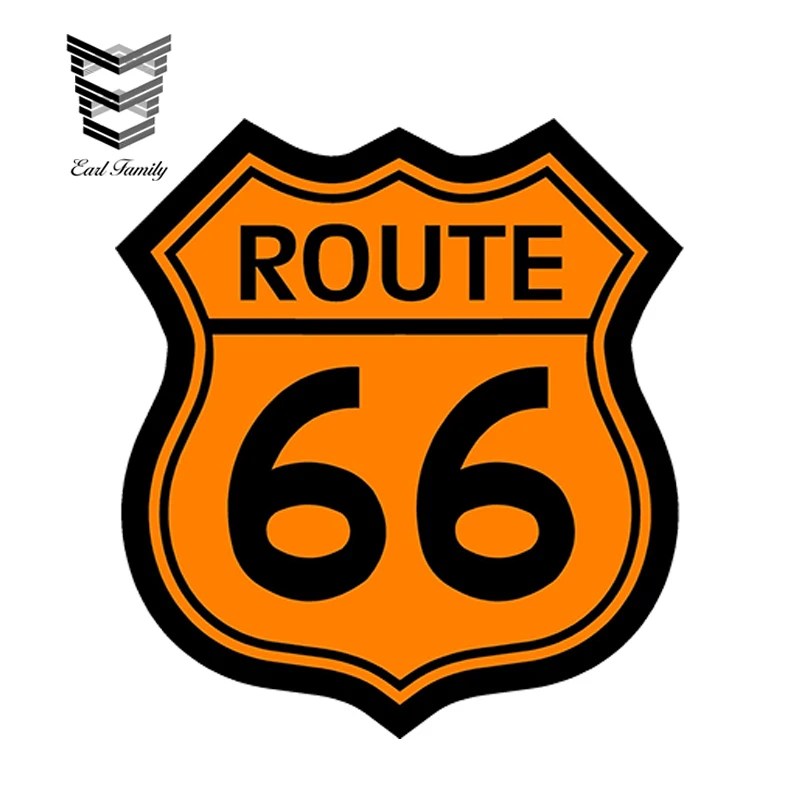 EARLFAMILY 13cm x 11cm Car Styling Car Sticker Waterproof Highway Sign Orange Route 66 Decal Sticker Graphics Car Accessories
EARLFAMILY 13cm x 11cm Car Styling Car Sticker Waterproof Highway Sign Orange Route 66 Decal Sticker Graphics Car Accessories
