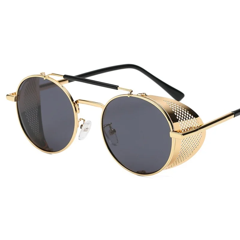 2019 Retro Steampunk Sunglasses For Men And Women Round Gothic Punk Designer Sun Glasses
2019 Retro Steampunk Sunglasses For Men And Women Round Gothic Punk Designer Sun Glasses
