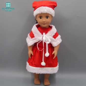 Doll clothes for 45cm American doll and new born doll accessories christmas dress plush shawl skirt
Doll clothes for 45cm American doll and new born doll accessories christmas dress plush shawl skirt