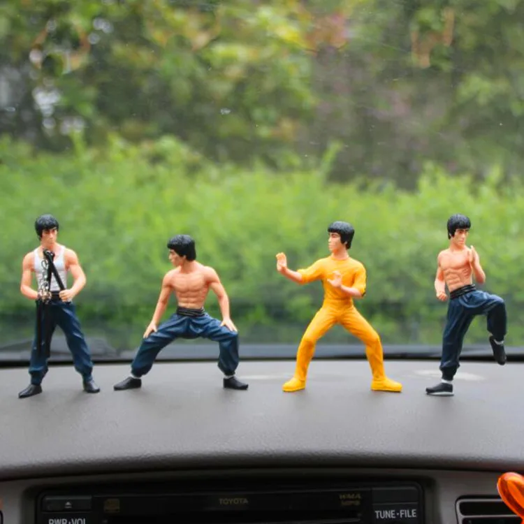 Car Decoration Supplies Creative Interior Decoration Doll Car figures Cartoon Bruce Lee Statuette small figurine 4pcs/set
Car Decoration Supplies Creative Interior Decoration Doll Car figures Cartoon Bruce Lee Statuette small figurine 4pcs/set