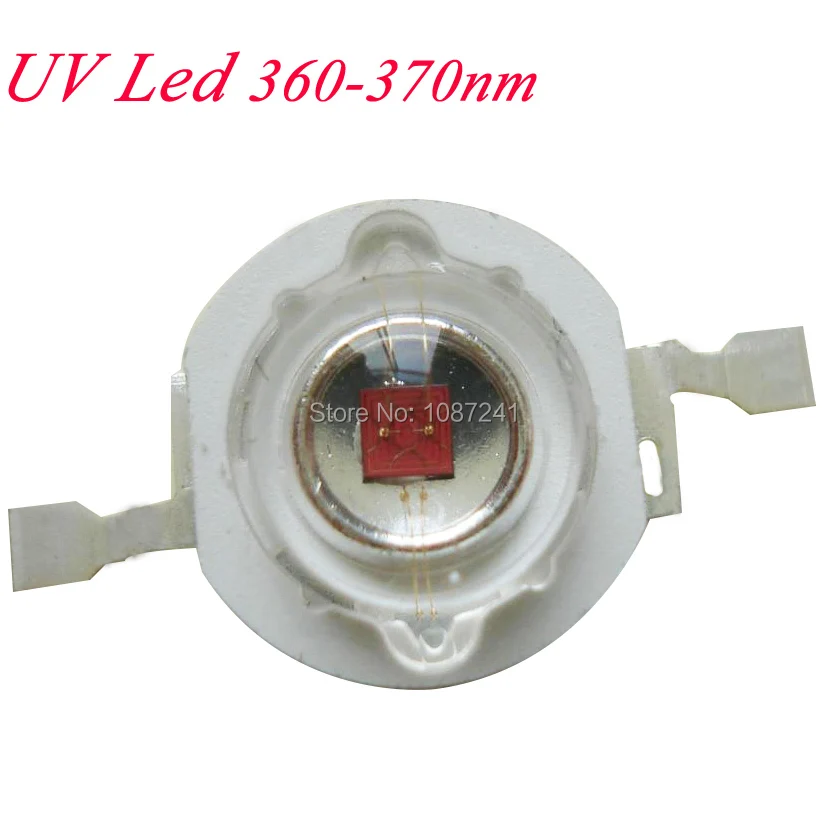 

Hot sale 30pcs 1W 3W high power led diode uv led chips wavelength 365nm 395nm 405nm