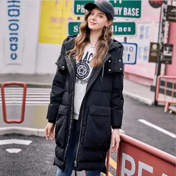 Winter fashion brand big pocket hooded duck down coat female zipper stitching oversize clorak style warm down parkas wq883
Winter fashion brand big pocket hooded duck down coat female zipper stitching oversize clorak style warm down parkas wq883