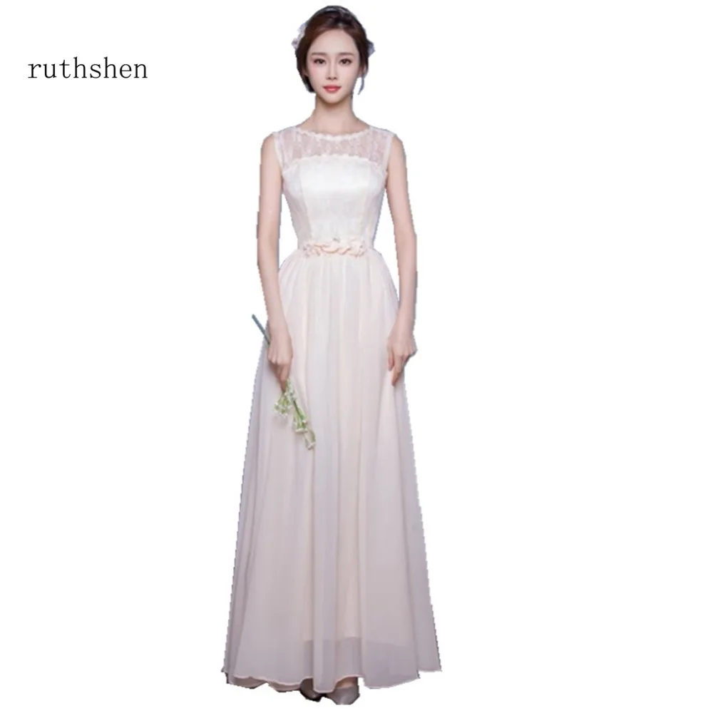 ruthshen Charming In Stock Bridesmaid Dresses 2018 Flowers Lace Wedding Gust Dress Chiffon Sleeveless A Line Party Gowns 2018
ruthshen Charming In Stock Bridesmaid Dresses 2018 Flowers Lace Wedding Gust Dress Chiffon Sleeveless A Line Party Gowns 2018