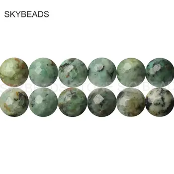 Loose Beads for Jewelry Making Supplies Faceted Natural African Green Turquoise 4 6 8 10mm Round Spacer Beads in Bulk Wholesale
Loose Beads for Jewelry Making Supplies Faceted Natural African Green Turquoise 4 6 8 10mm Round Spacer Beads in Bulk Wholesale