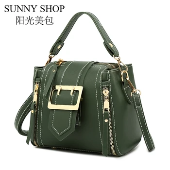 SUNNY SHOP Mini Handbag Fashion Design Bucket Shoulder Bag PU Leather Korean Messenger Bag Female Crossbody Bag High Quality
SUNNY SHOP Mini Handbag Fashion Design Bucket Shoulder Bag PU Leather Korean Messenger Bag Female Crossbody Bag High Quality