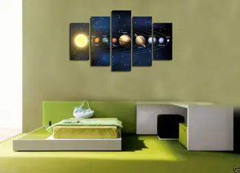 Hot sell HD Print 5 Panels canvas paintings of earth Space scenery wall art picture poster printer decor for living
Hot sell HD Print 5 Panels canvas paintings of earth Space scenery wall art picture poster printer decor for living