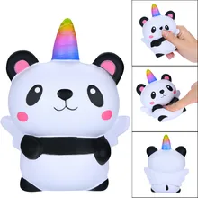 Kawaii Cartoon Panda Engel Langsam Rising Squishies Spielzeug Zerquetscht Stress Relief Spielzeug für Kinder spielzeug squeeze Neuheit 4,6(China)