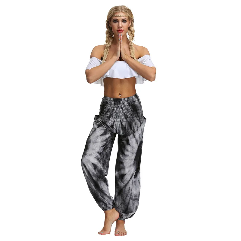 Ice Flower Feather Women Bloomers Summer Loose Pants Cool Holiday Trousers Sexy Harem Joggers Pants Female Punk Freestyle Pants
Ice Flower Feather Women Bloomers Summer Loose Pants Cool Holiday Trousers Sexy Harem Joggers Pants Female Punk Freestyle Pants