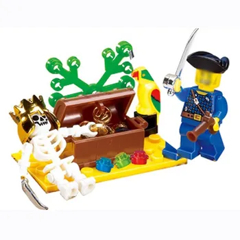 27pcs Pirate Ship Blocks Kids Skeleton Island Adventures Building Blocks Children Educational Bricks Toys for Boys K2540-312
27pcs Pirate Ship Blocks Kids Skeleton Island Adventures Building Blocks Children Educational Bricks Toys for Boys K2540-312