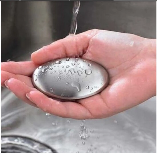 STAINLESS STEEL MAGIC SOAP ELIMINATES GARLIC/ONION ETC SMELLS KITCHEN GADGET
STAINLESS STEEL MAGIC SOAP ELIMINATES GARLIC/ONION ETC SMELLS KITCHEN GADGET