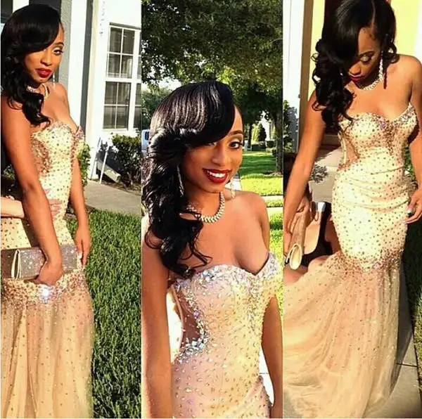 Shiny Design Full Beaded Mermaid Evening Dress 2019 Sweetheart Sheer Back Tails Long Prom Dresses Party gown robe de soiree
Shiny Design Full Beaded Mermaid Evening Dress 2019 Sweetheart Sheer Back Tails Long Prom Dresses Party gown robe de soiree