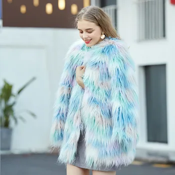 2018 New Fashion Women Winter Clothes Ladies Overcoat Female Furry clothing Winter Woolen Coat Women Faux Fur Coat
2018 New Fashion Women Winter Clothes Ladies Overcoat Female Furry clothing Winter Woolen Coat Women Faux Fur Coat