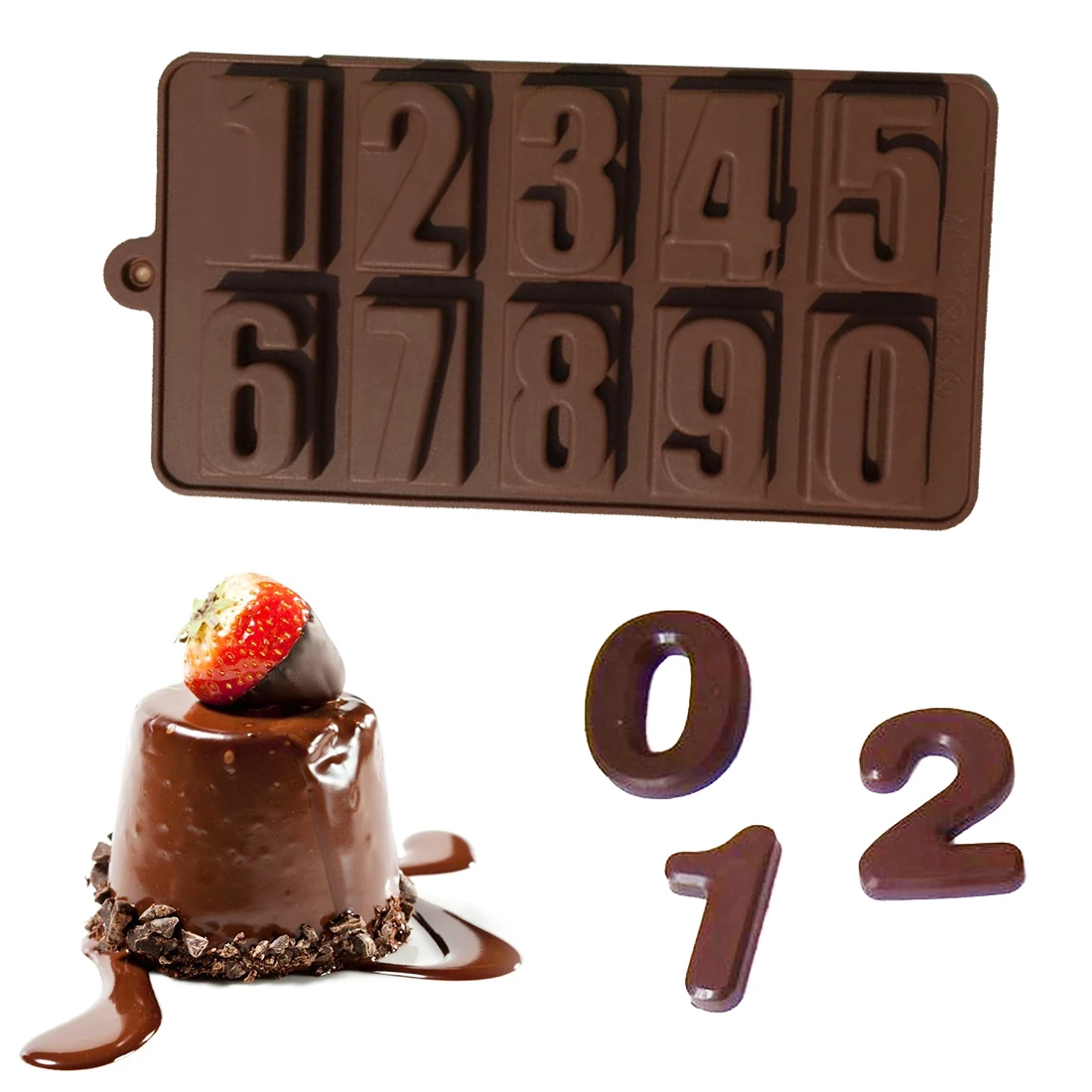 10 Silicone Nold Shape 3D Silicone Numbers Chocolate Mold Candy Cookie Baking Fondant Mold Cake Decoration Tools Cake Mold
10 Silicone Nold Shape 3D Silicone Numbers Chocolate Mold Candy Cookie Baking Fondant Mold Cake Decoration Tools Cake Mold