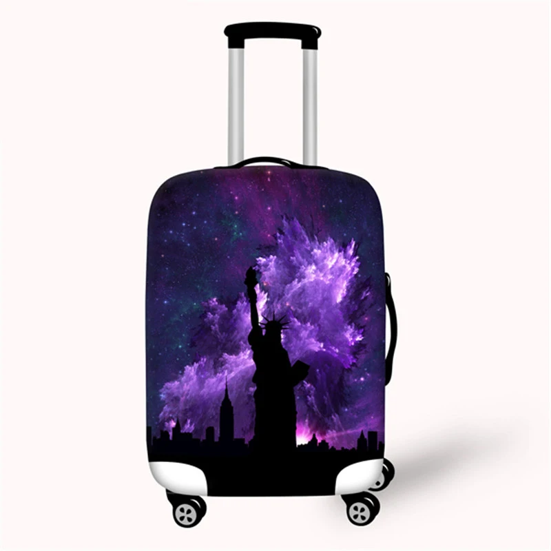 3D Statue of Liberty Printed Travel Suitcase Protective Cover Durable Polyester Luggage Covers for Trolley Suitcase
3D Statue of Liberty Printed Travel Suitcase Protective Cover Durable Polyester Luggage Covers for Trolley Suitcase