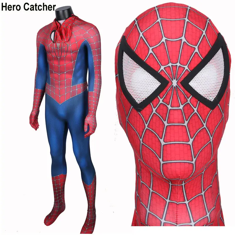 Hero Catcher High Quality New Spiderman Costume Raimi Spiderman Spandex Suit For Adult Newest Raimi Spiderman Costume
Hero Catcher High Quality New Spiderman Costume Raimi Spiderman Spandex Suit For Adult Newest Raimi Spiderman Costume